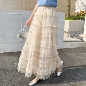 フリル ティアード スカート 10225