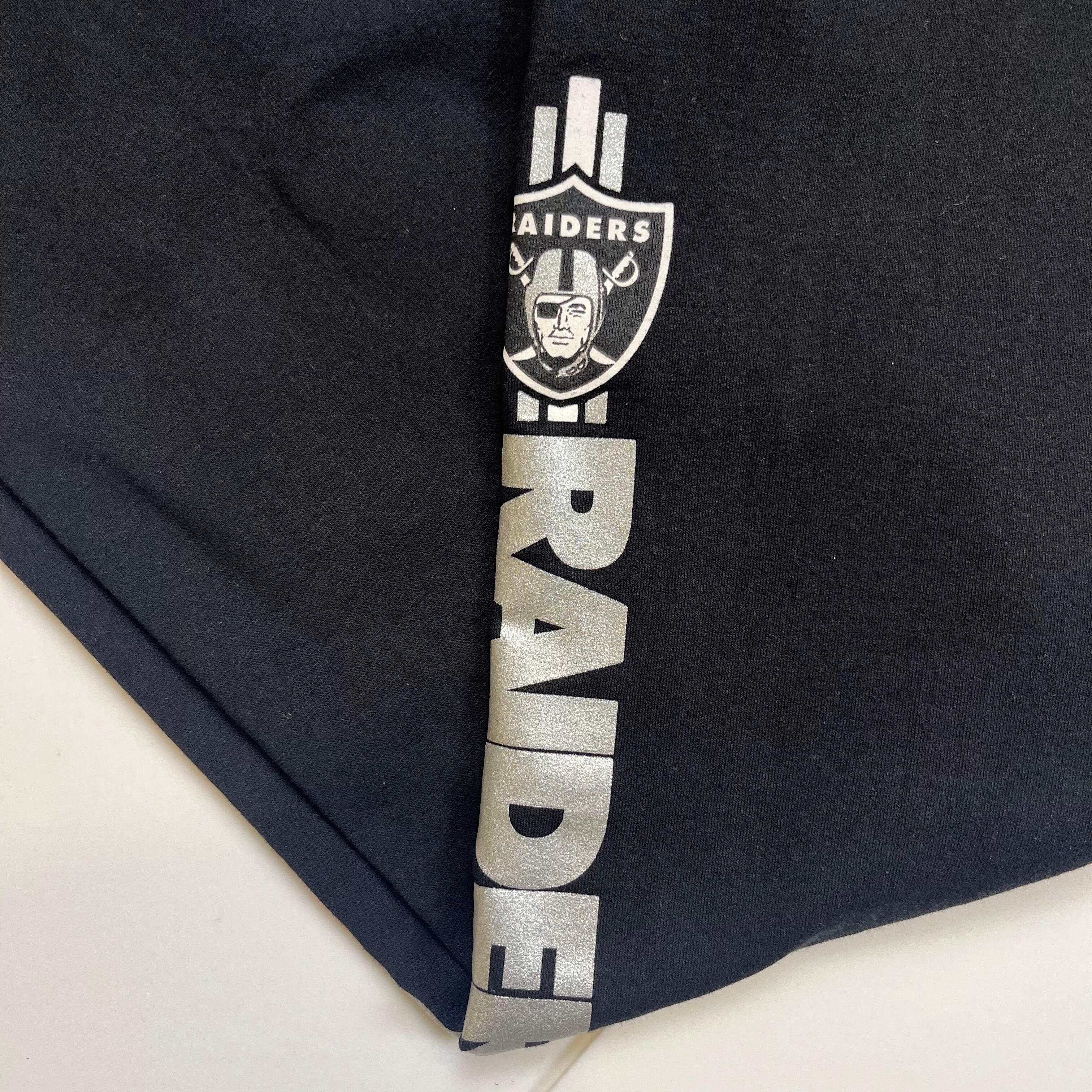 ☆NFL RAIDERS スウェット パンツ アメフト レイダース ロゴ プリント