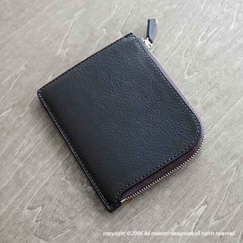 L型財布 "Leatus" ・チョコ×ブラウン