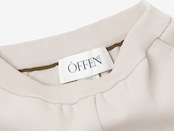 ecopet yarn COCOON PANTS / IVORY