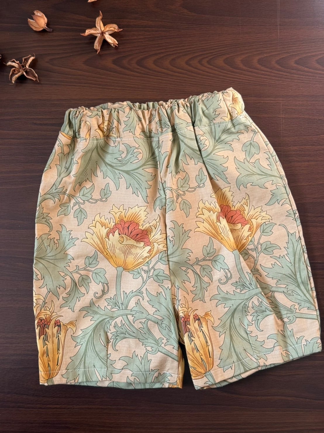 サーカスパンツ 80cm アネモネ オレンジ