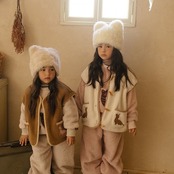 オーレン / oren / モンソーダンブルベスト / 韓国子供服 / キッズ / 26winter〖取寄〗*S~XL*