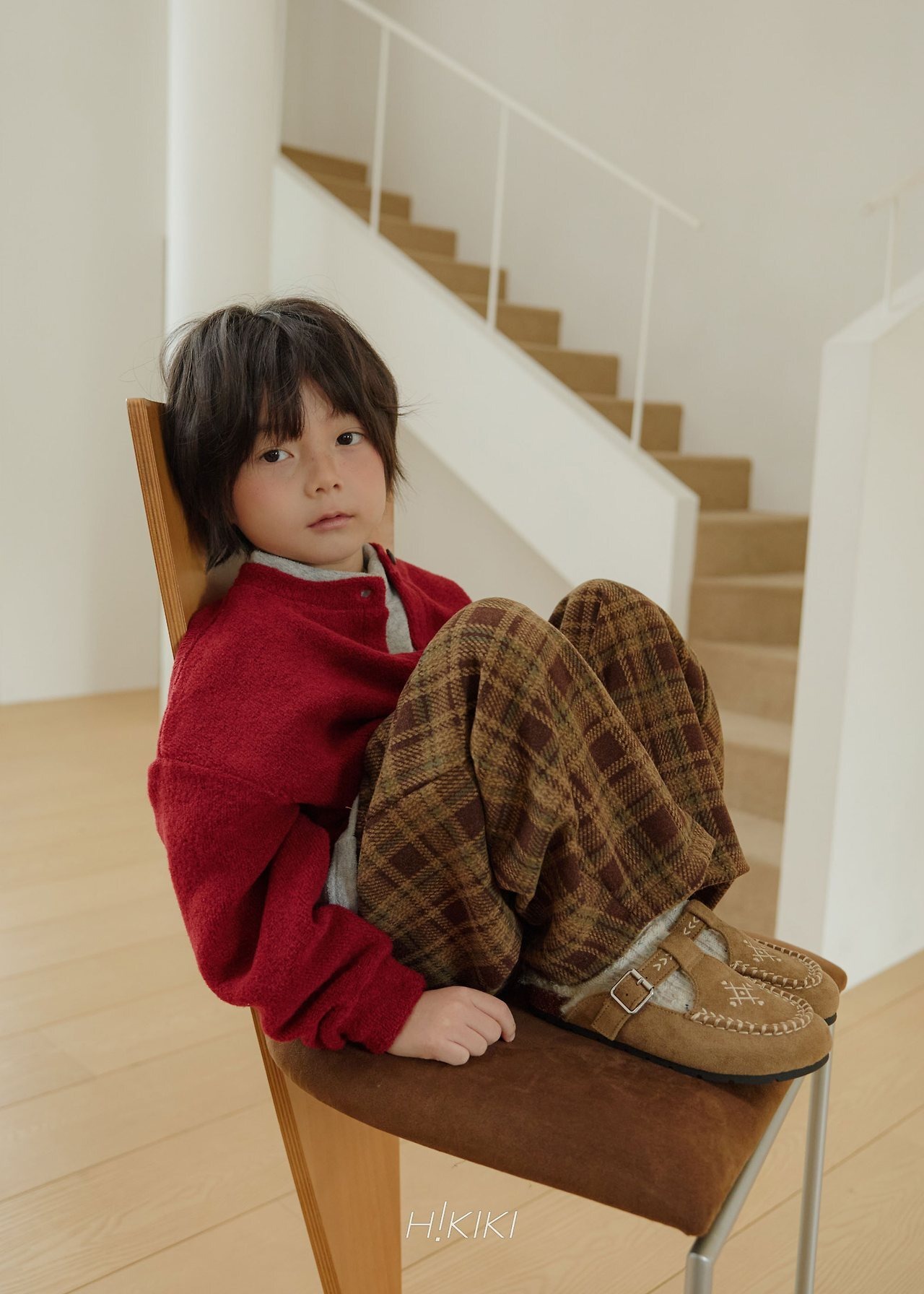HIKIKI［取寄］mogic check pants 26winter