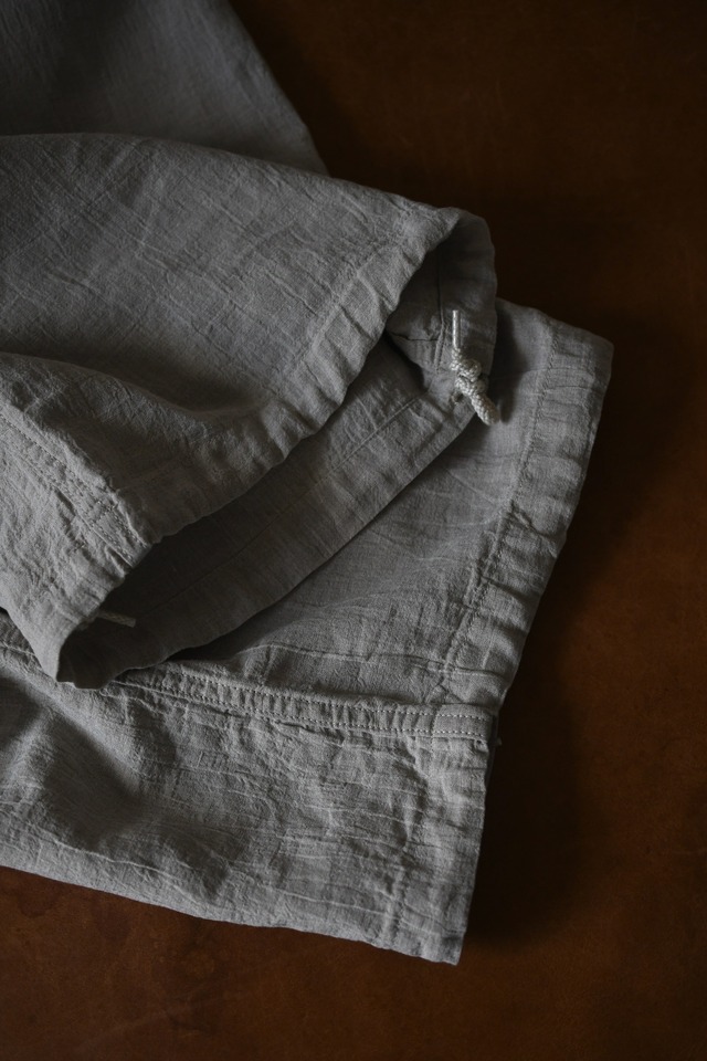 HERILL / Linen Jungle fatigue pants (Natural)