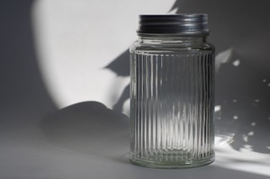 REUSE GLASS CANISTER TALL　ガラス キャニスター