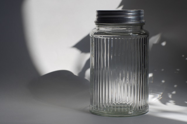 REUSE GLASS CANISTER TALL　ガラス キャニスター