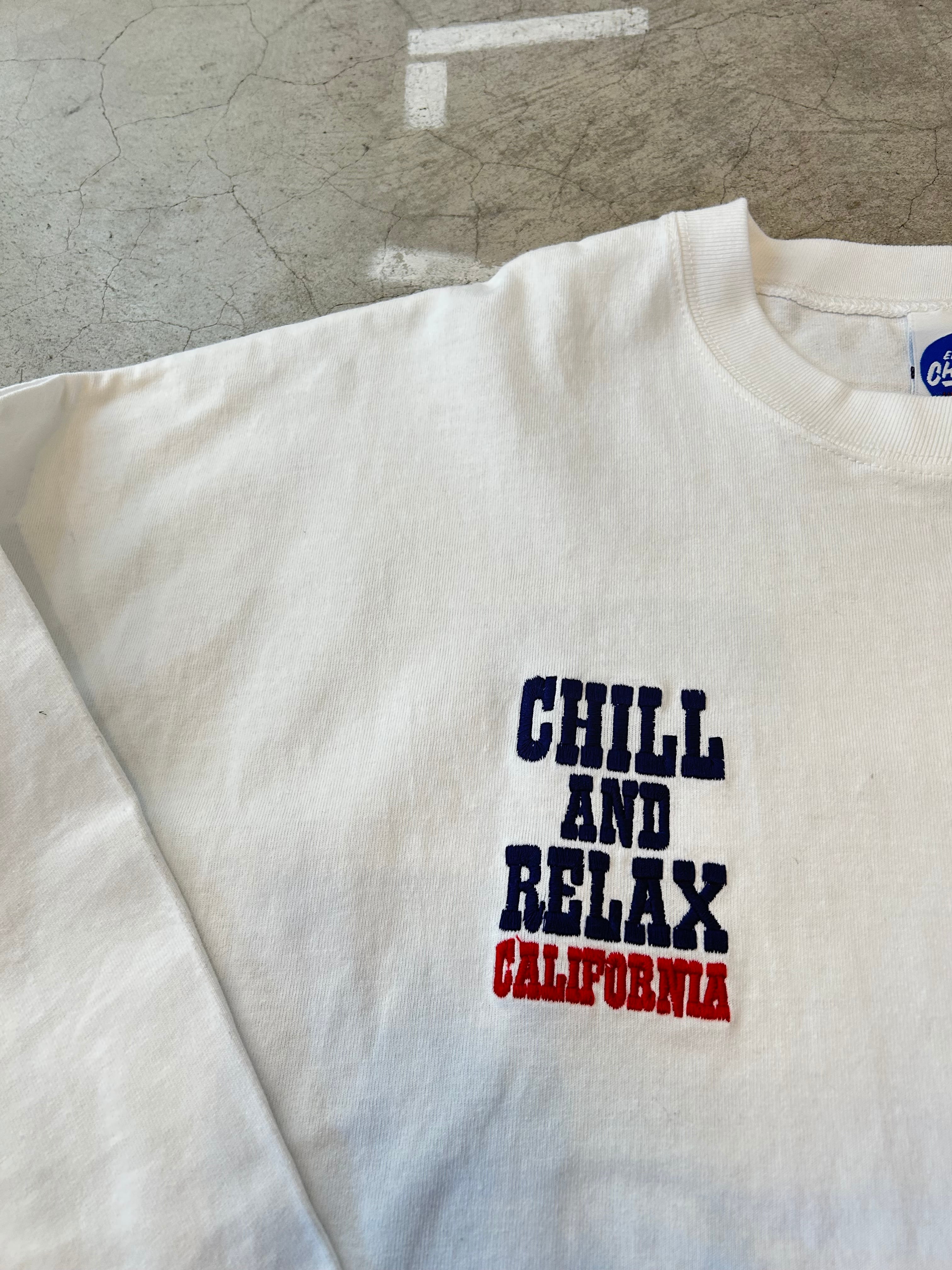 CHILLAX チラックスロゴワッペンロンT ￥5,400(￥5,940)