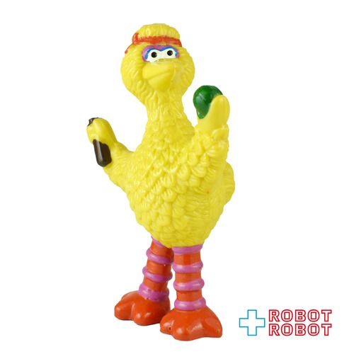 タラトイ社 セサミストリート ビッグバード テニス PVCフィギュア ※難あり