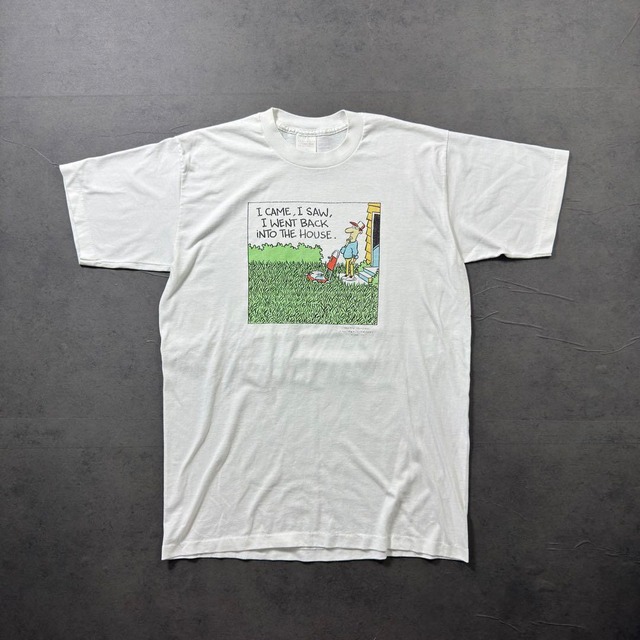 80s 90s CenterStar humor joke TEE XL 古着