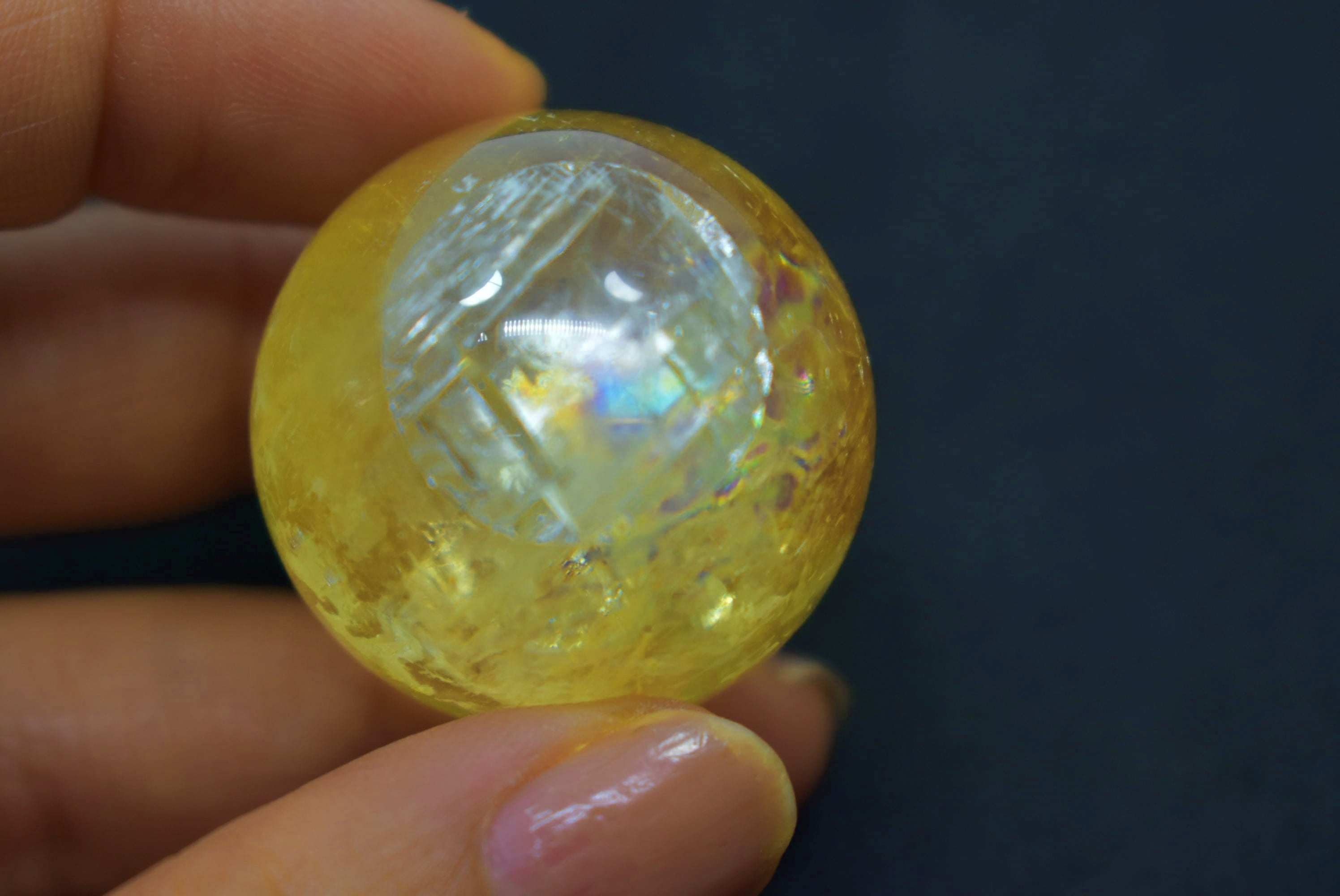 虹入りシトリン 楽天市場】虹入り シトリン ダブルポイント 両剣黄水晶□ブラジル産