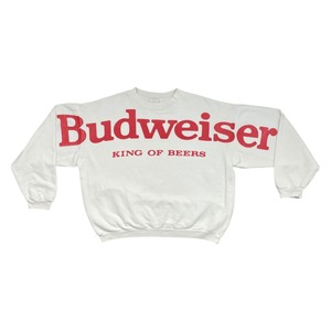 BUDWEISER KING OF BEERS LOGO SWEATSHIRT SIZE XL (USED)