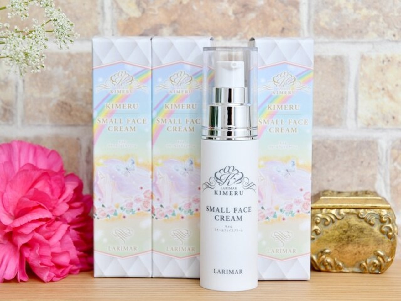 【定期便】［小顔クリーム］KIMERU SMALL FACE CREAM（ｷﾒﾙ ｽﾓｰﾙﾌｪｲｽｸﾘｰﾑ）30mL［初回お試し2,640円］