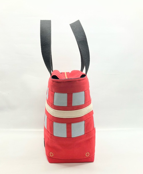ロンドンバス　ミニトートバッグ｜とりさん工房ーかわいいハンドメイドポーチ