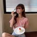 ✞ ラウンドネックレースシャツブラウス ピンク スウィート ステッチ ✞ゴスロリ SM ミリ 甘ロリ クラロリ 和ロリ エレガント 黒ロリ 姫ロリ 華ロリ BB-BB3063455