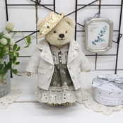 Csb-0014 Lily beige bear set