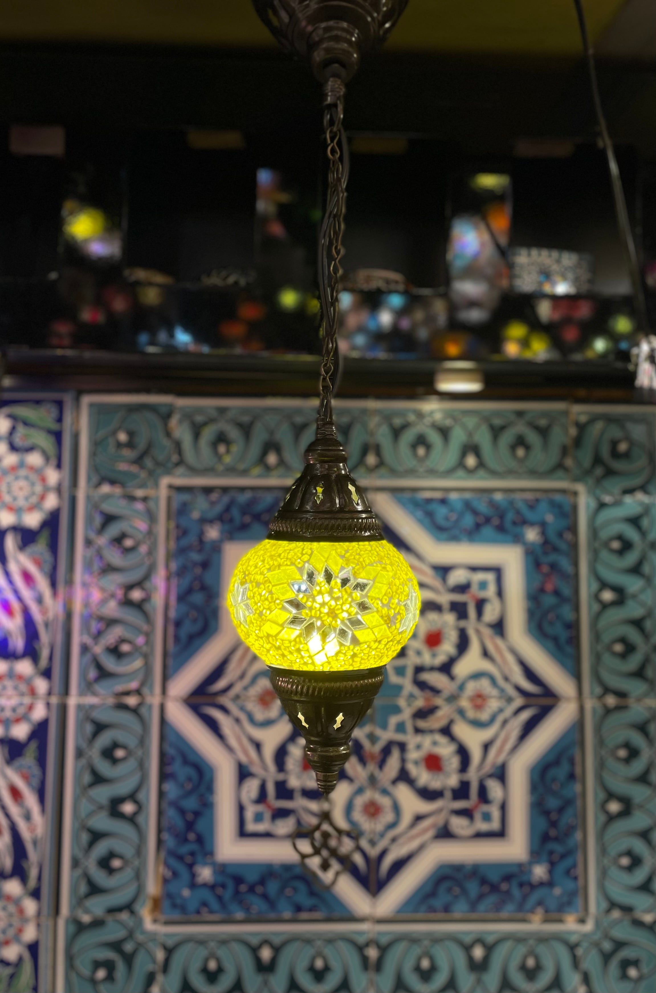 トルコモザイクランプ【シーリングS】 | zakurotokyo