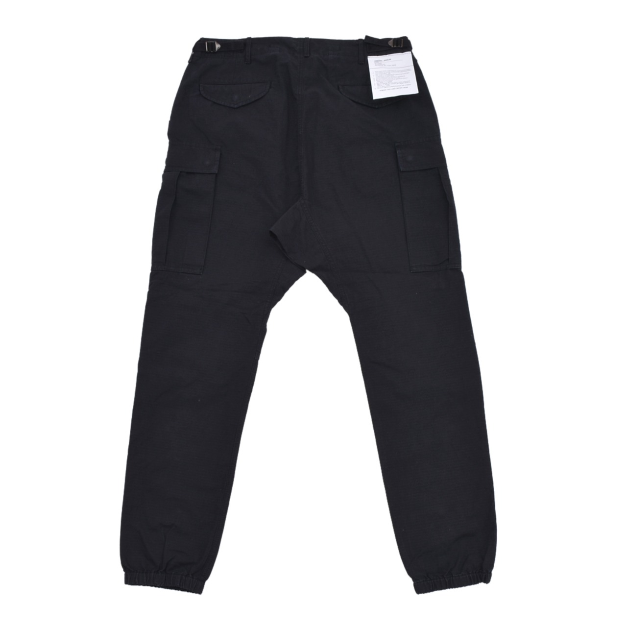 【R13】MILITARY CARGO PANTS(BLACK) - 2