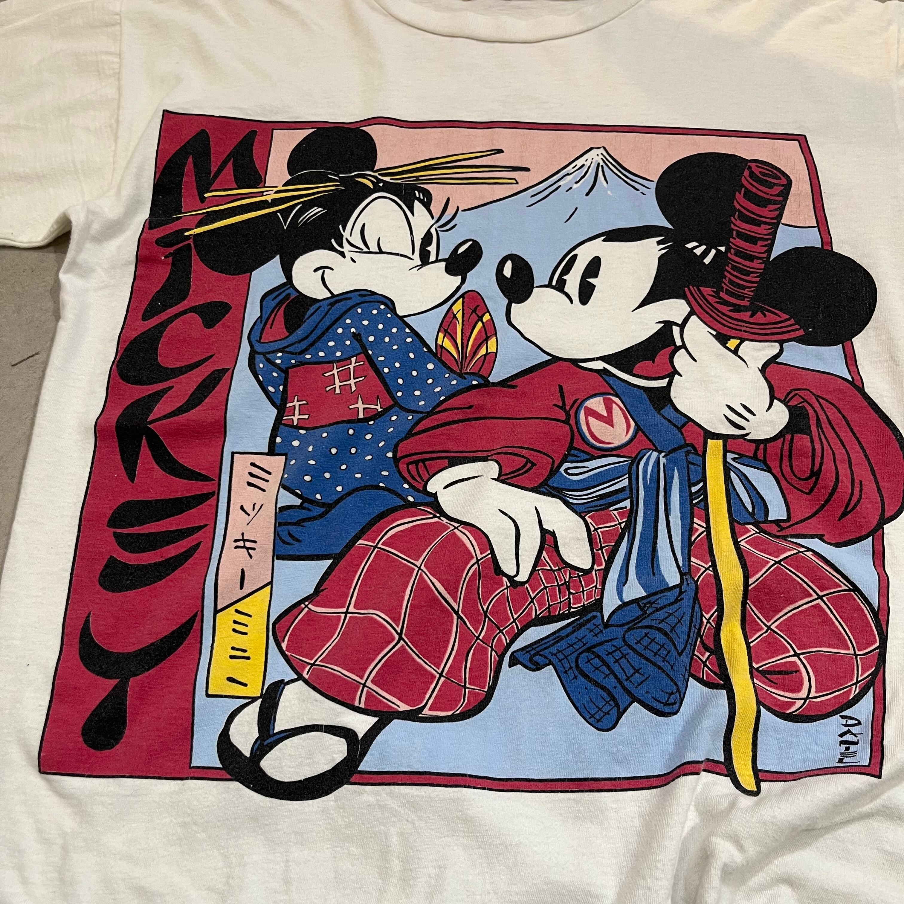古着 90年代 MICKEY＆CO. MICKEY MOUSE ミッキーマウス キャラクター 