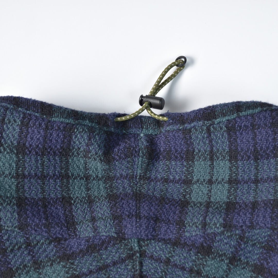 快晴堂 カイセイドウ ガールズタータンチェック・アルピーノスタンドヤッケ・ブラックウォッチ【送料無料】