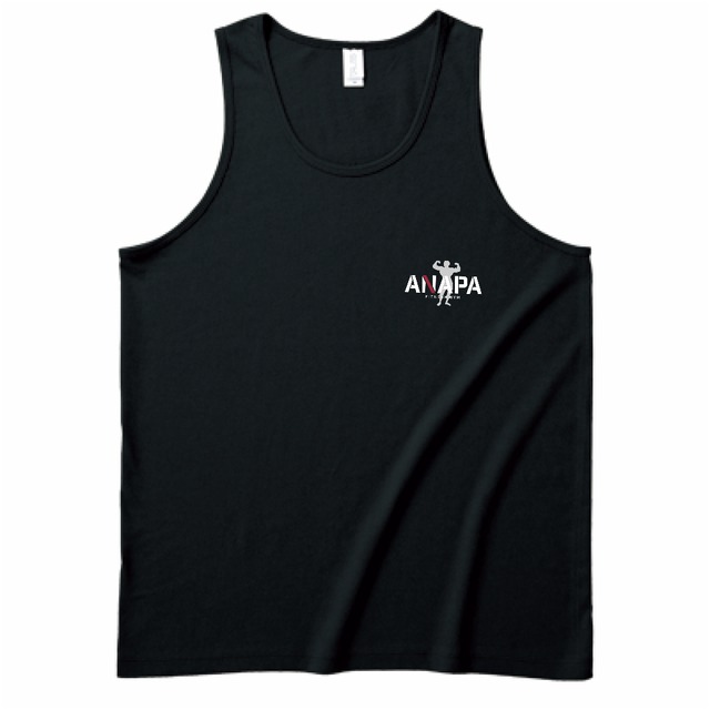 ANAPA vest top -back print- 【black】