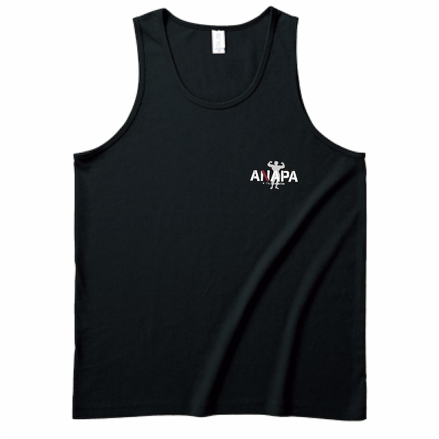 ANAPA vest top -back print- 【black】