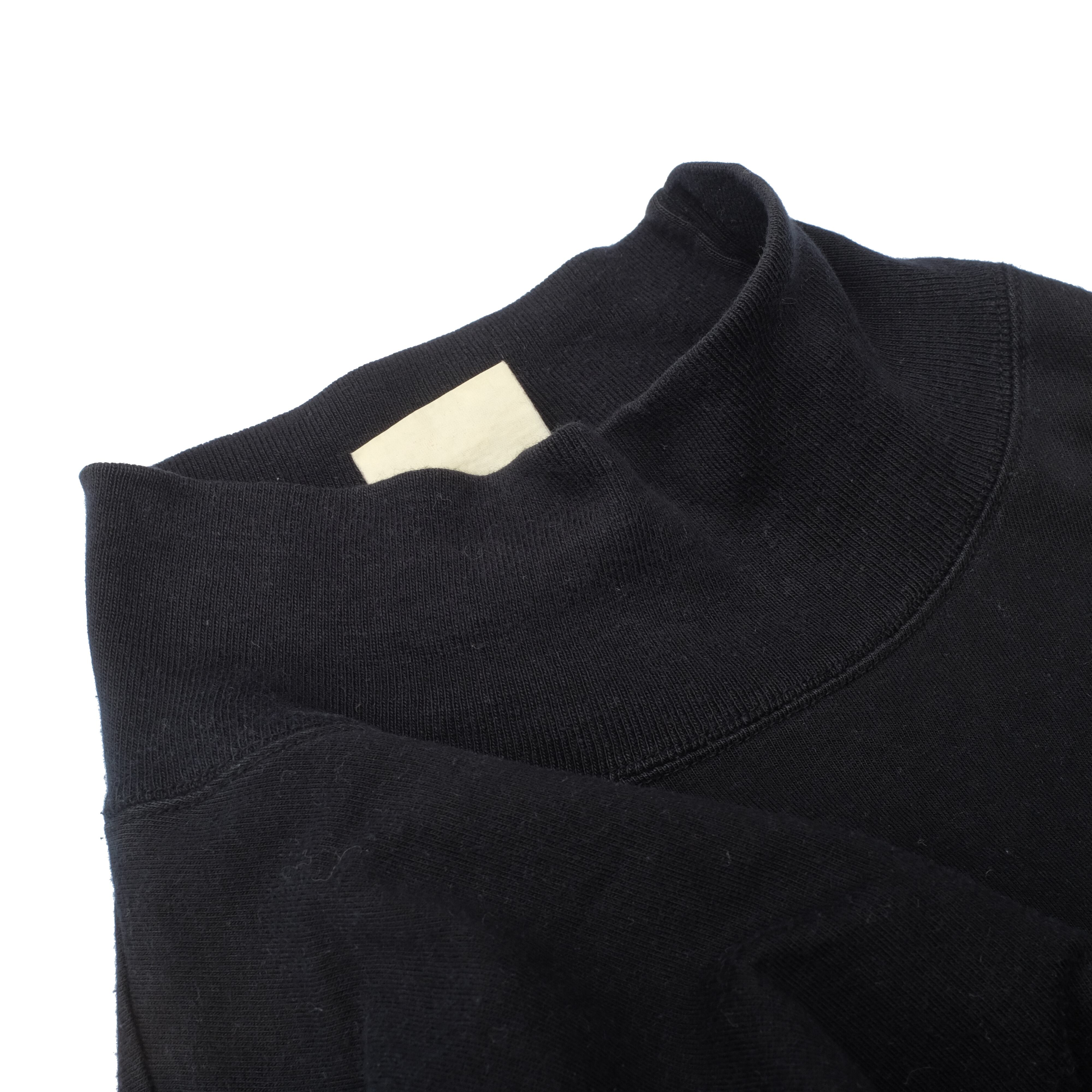 90's old agnes b homme mock neck Tee