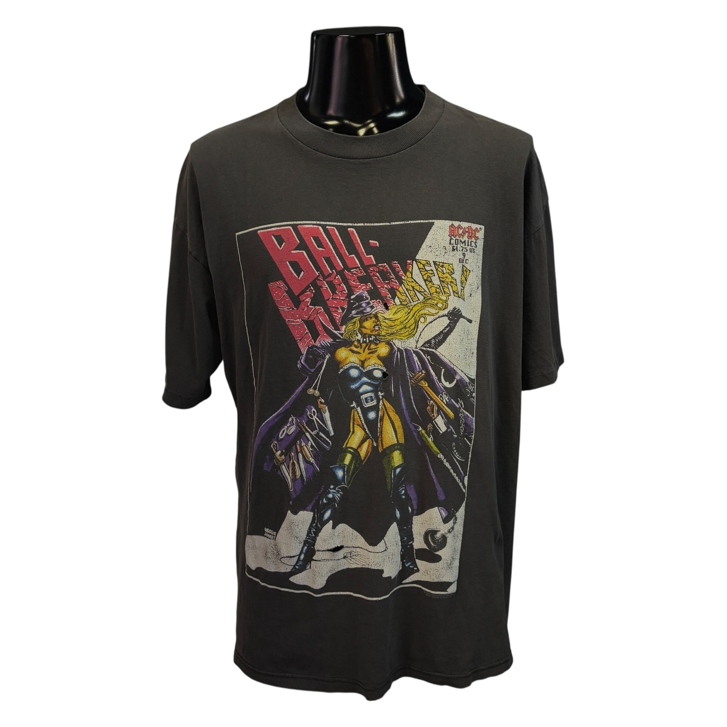 AC/DC】エーシーディーシー 1995 Comics Ball Breaker Tour Vintage T