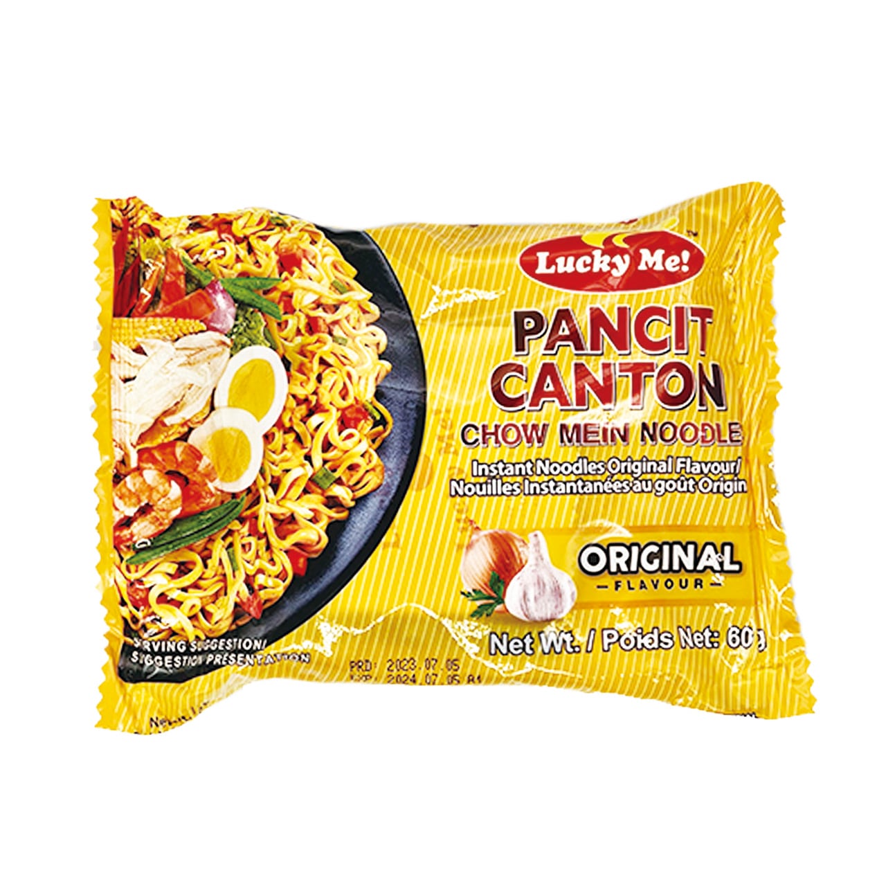 LUCKY ME PANCIT CANTON ORIGINAL 60g 【ラッキーミー パンシットカントン オリジナル】