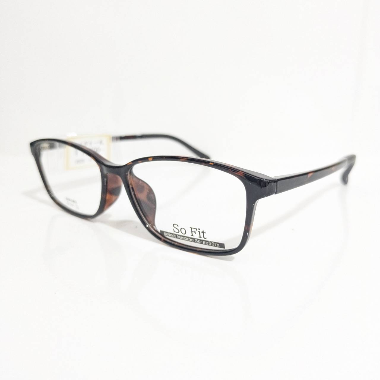 【SoFit】スクエアセルフレーム デミカラー