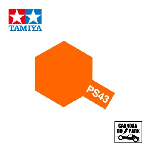 【TAMIYA タミ】ポリカーボネートスプレー フロストオレンジ［PS-43］
