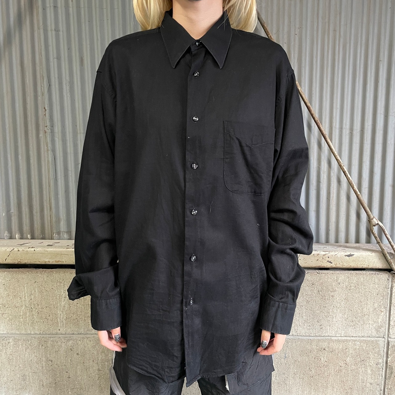 Calvin Klein カルバンクライン 無地 ガーゼコットン 長袖シャツ 