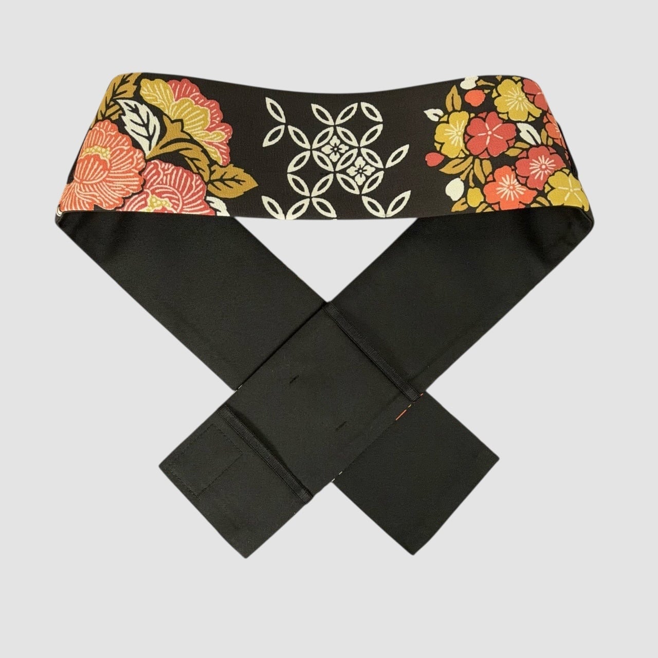 クロスオーバー帯ベルト(道行より制作) Crossover Obi-belt(Made of