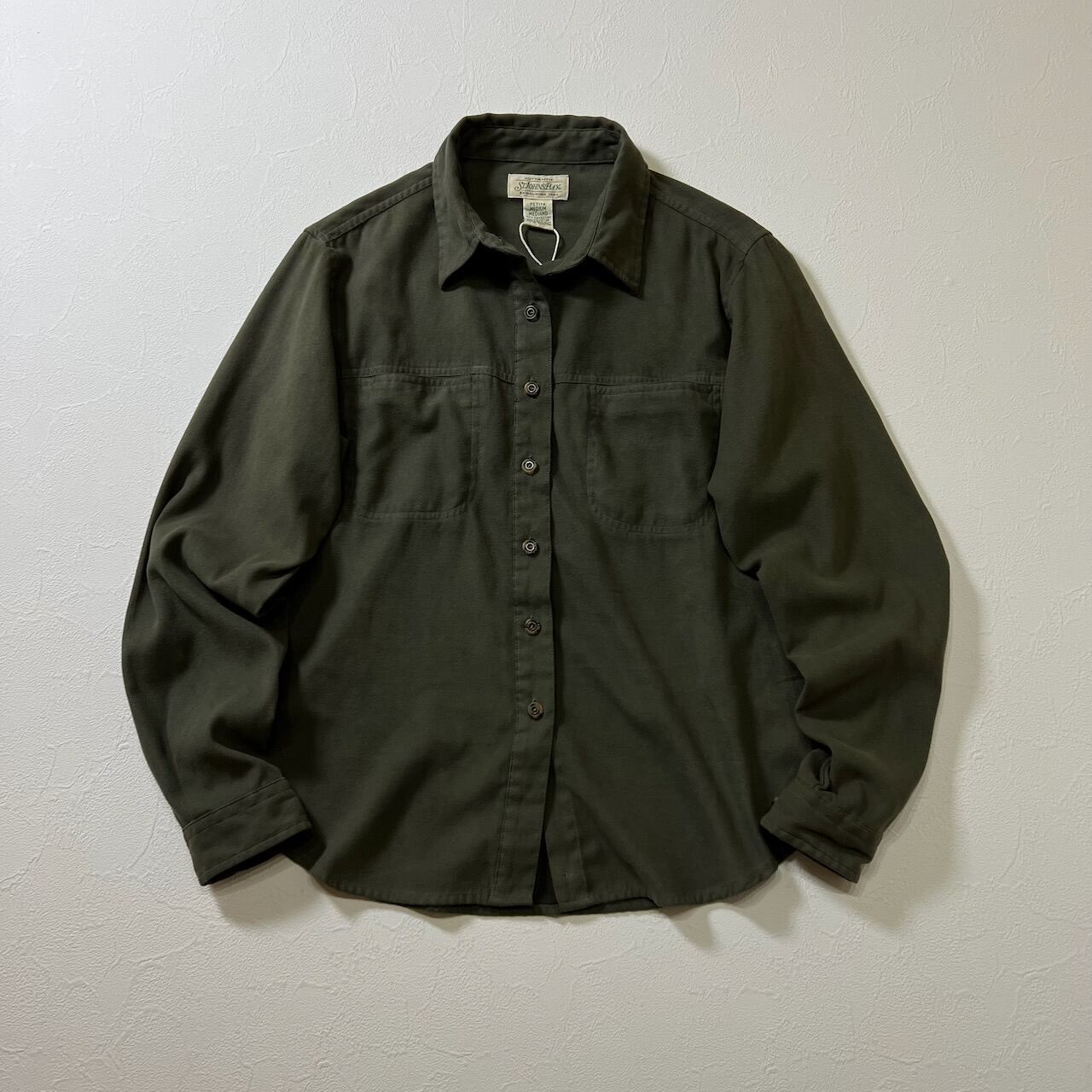 60s ARROW L/S Shadow Check Rayon Shirt / vintage ビンテージ 開襟