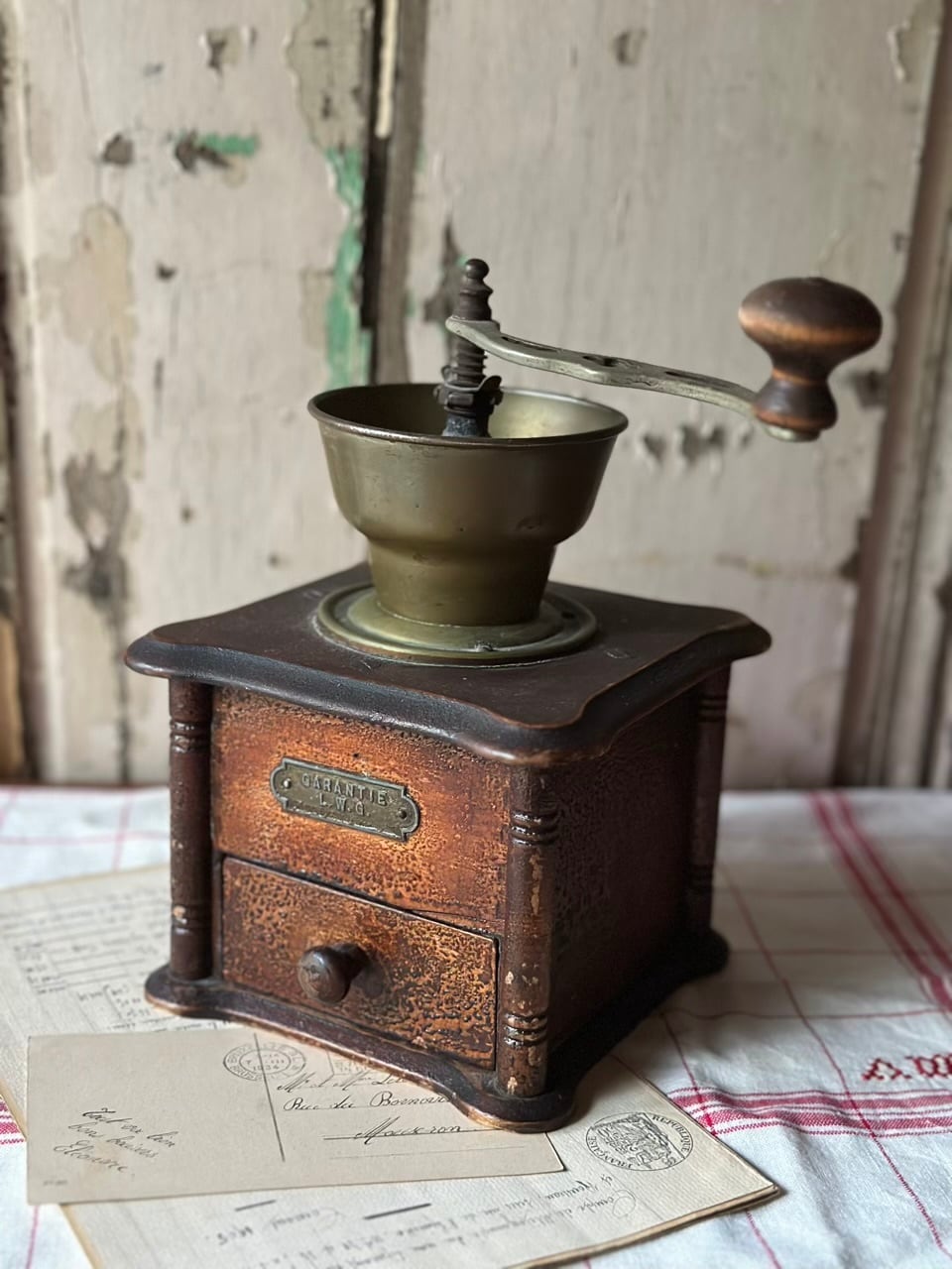 コーヒーミル GARANTIE L.V.G. | Brocante de La Cocotte （フランス