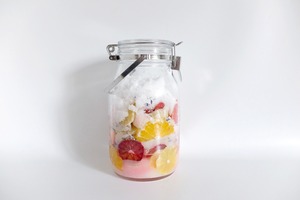 自分で仕上げる酵素シロップ (ブラッドオレンジ）2Lビン