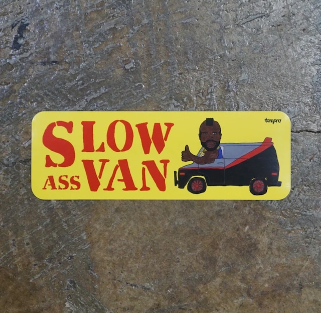 SLOW ASS VAN マグネット Ver.1（ナカムラルイ / RUI NAKAMURA）