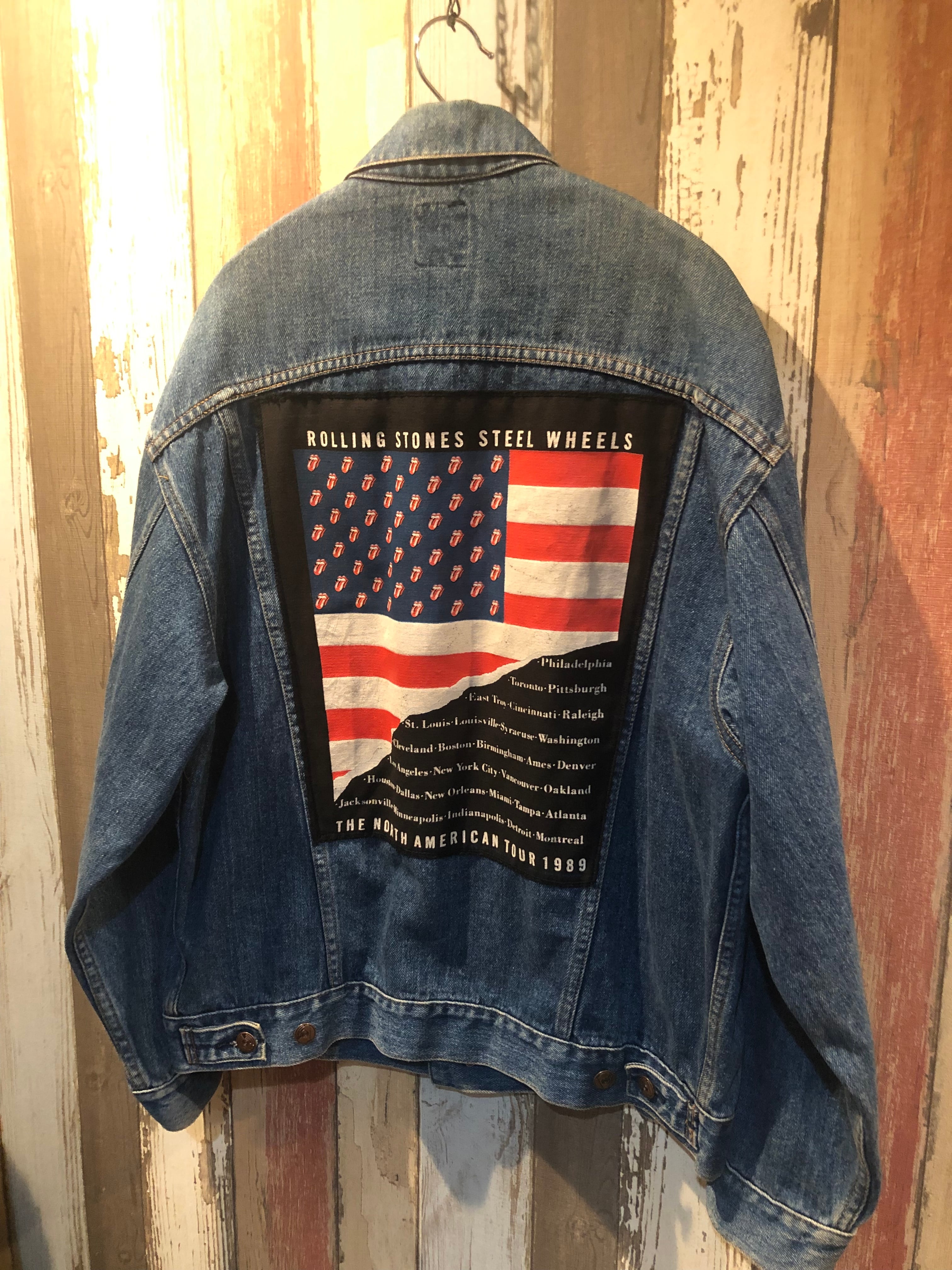 VINTAGE Rolling Stones Tour DENIM JACKET（ヴィンテージ ローリング 