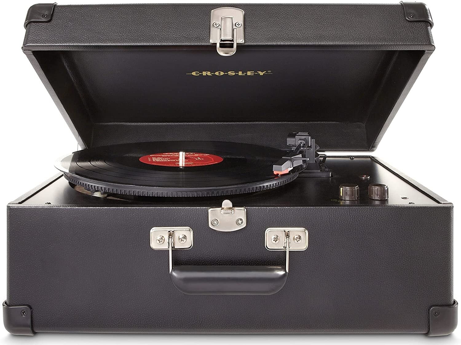 Crosley Keepsake トランク型USBレコードプレイヤー(Black) | プラザ