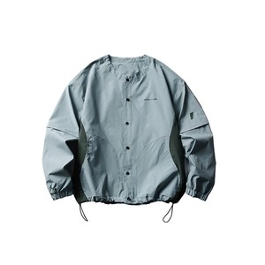 ノーカラー スナップジャケット K5327