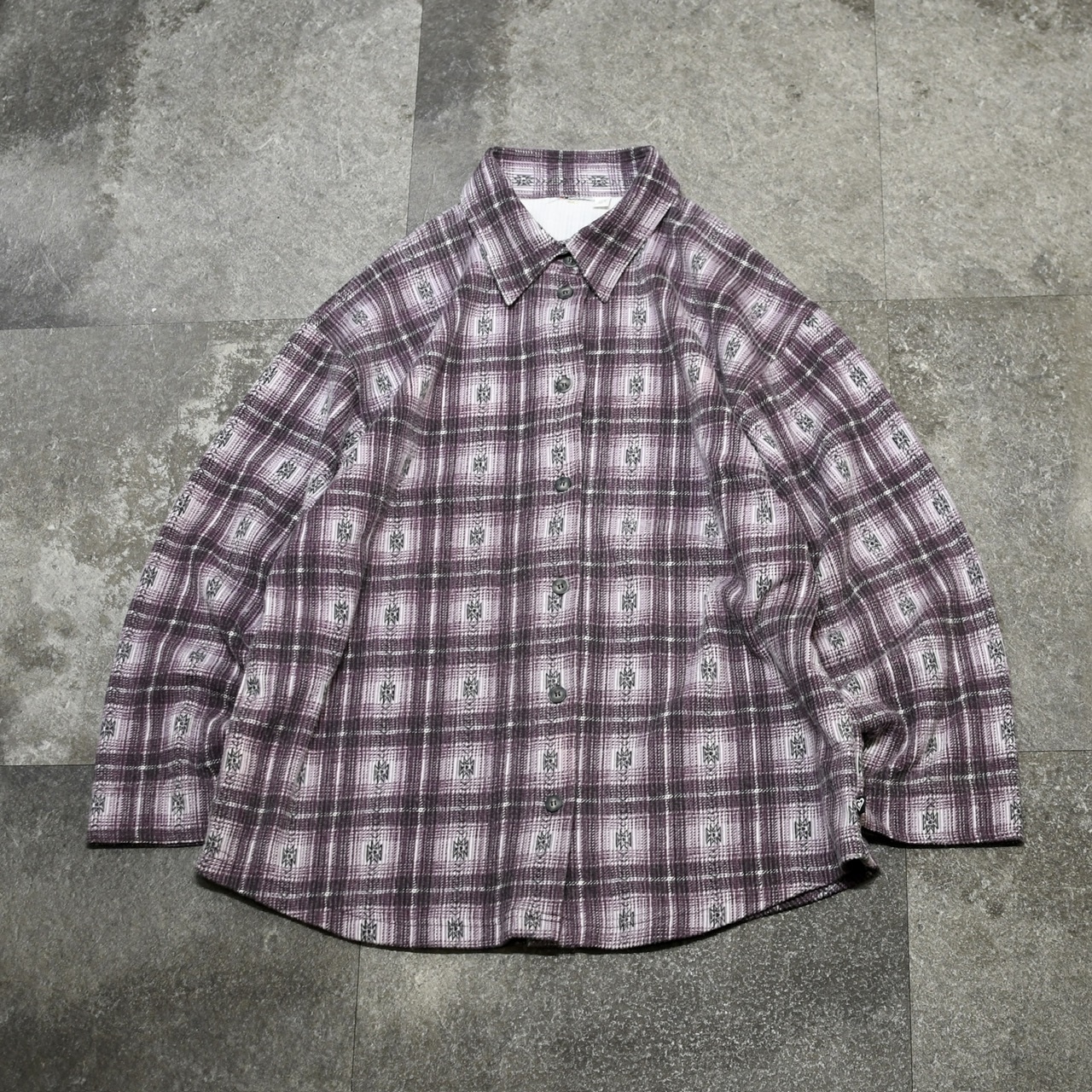 ethnic pattern shirt