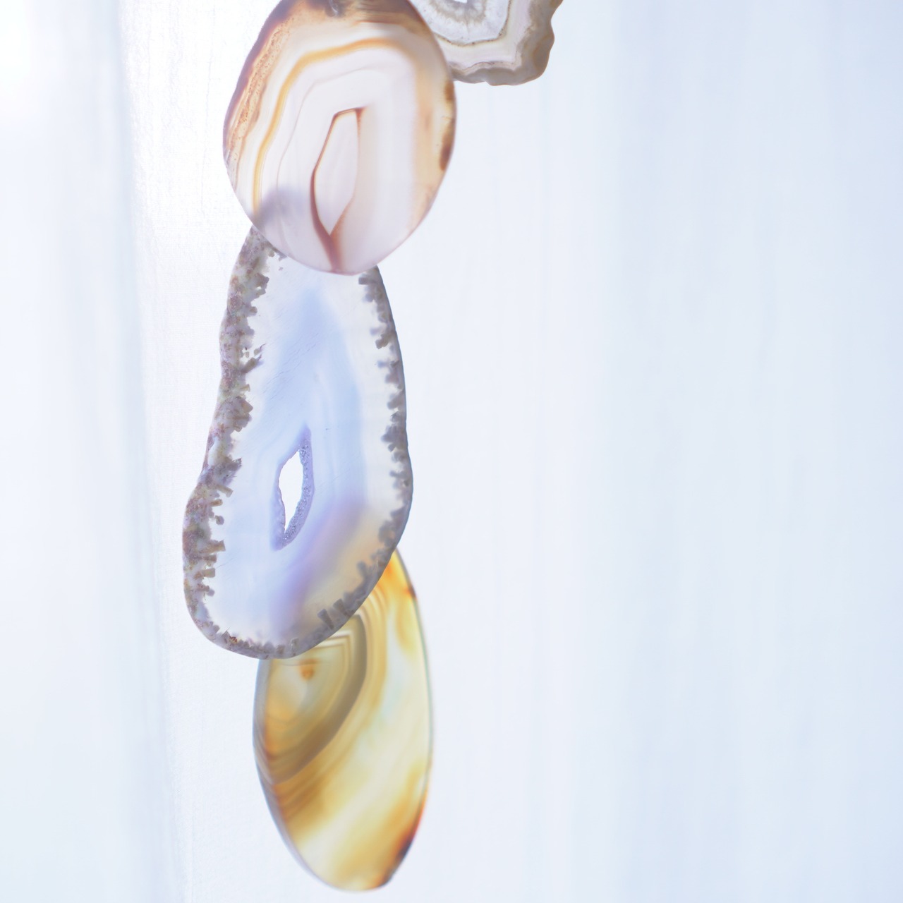 Antares - アゲートヒーリングチャイム / Agate Sun Catcher Wind Chime 690