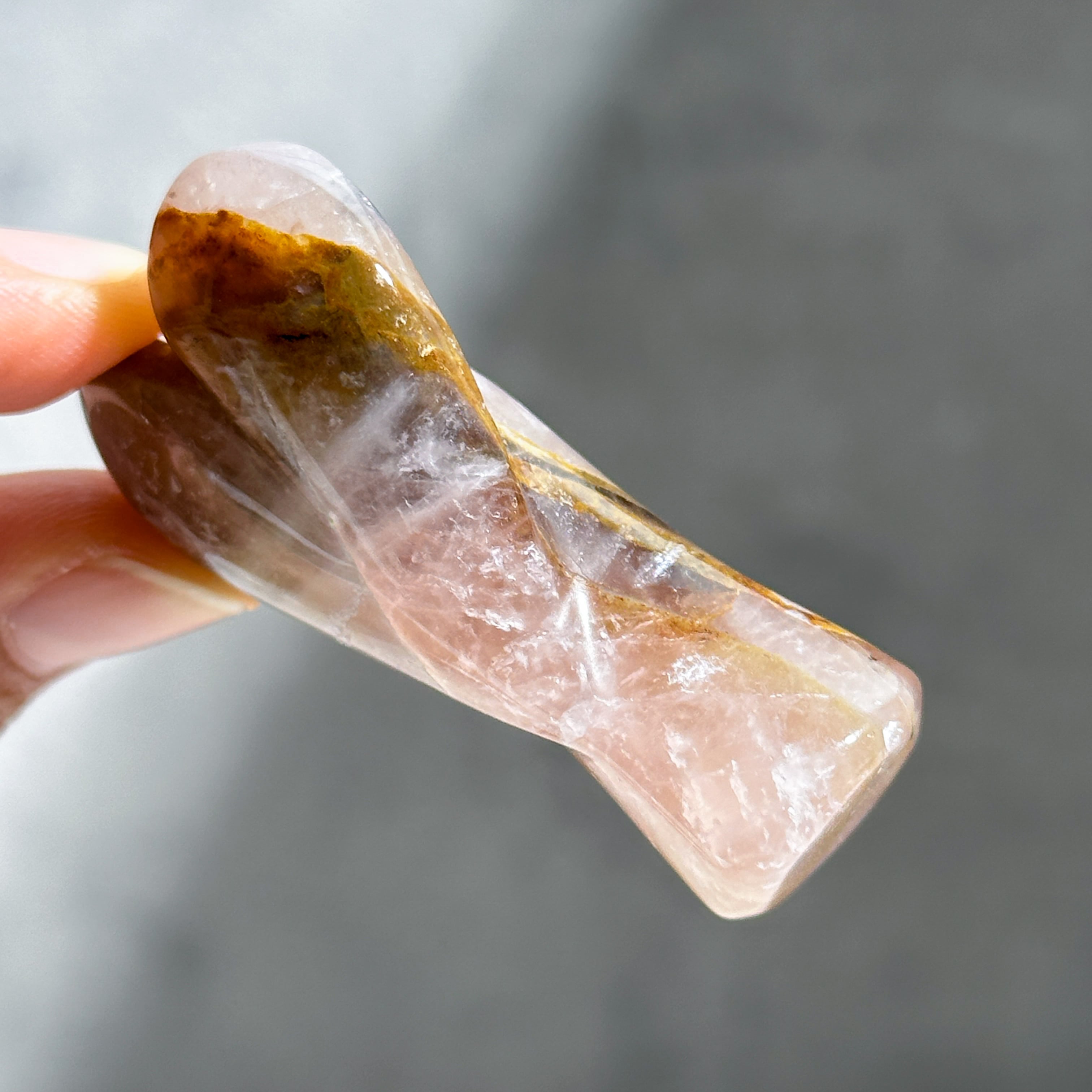 ゴールデンヒーラー×ローズクォーツ ミディアムエンジェル 03◇ Golden