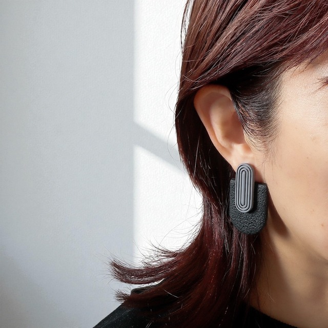 "MOD"series 無地5色 イヤリング・ピアス