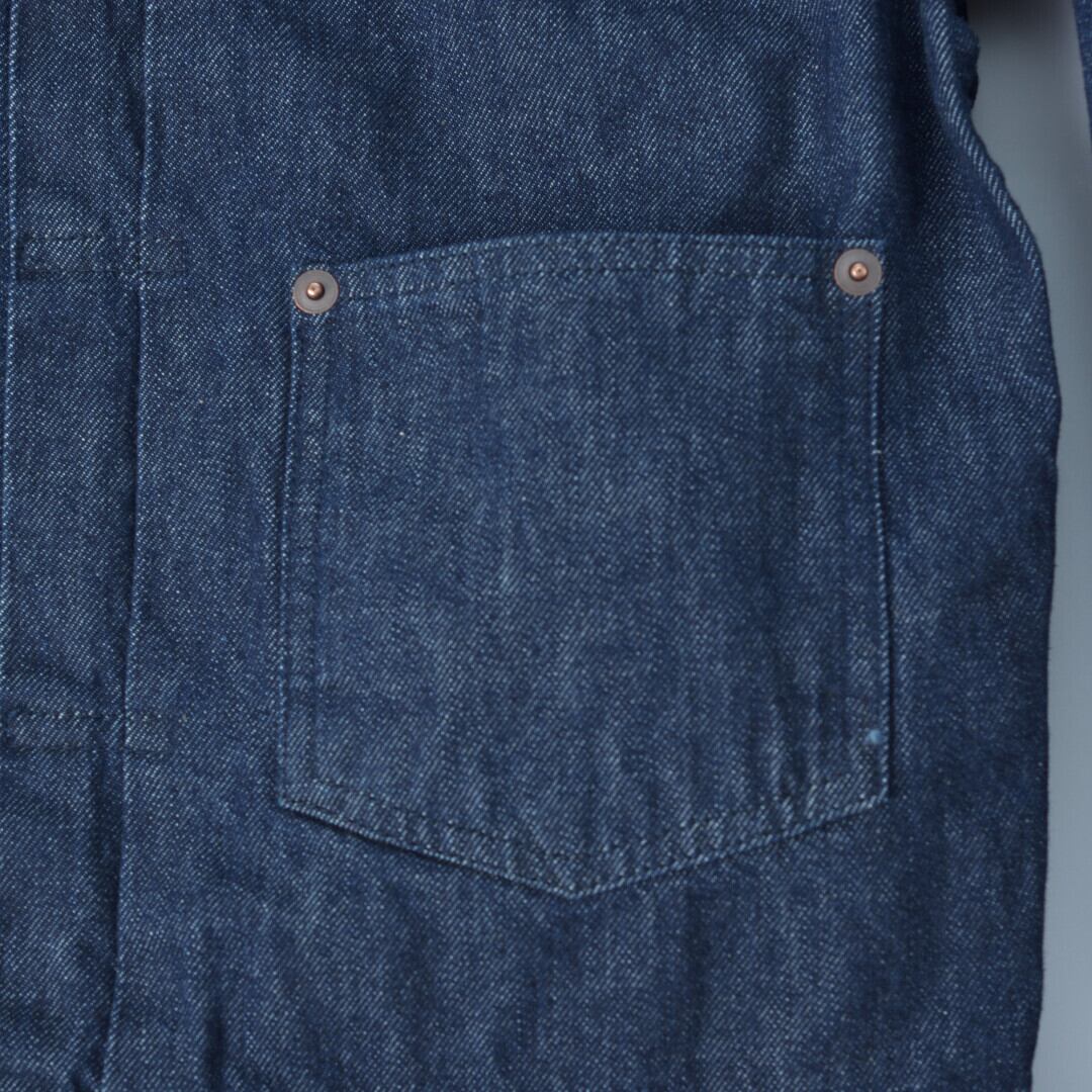 atelier naruse アトリエナルセ コットンデニム ノーカラージャケット