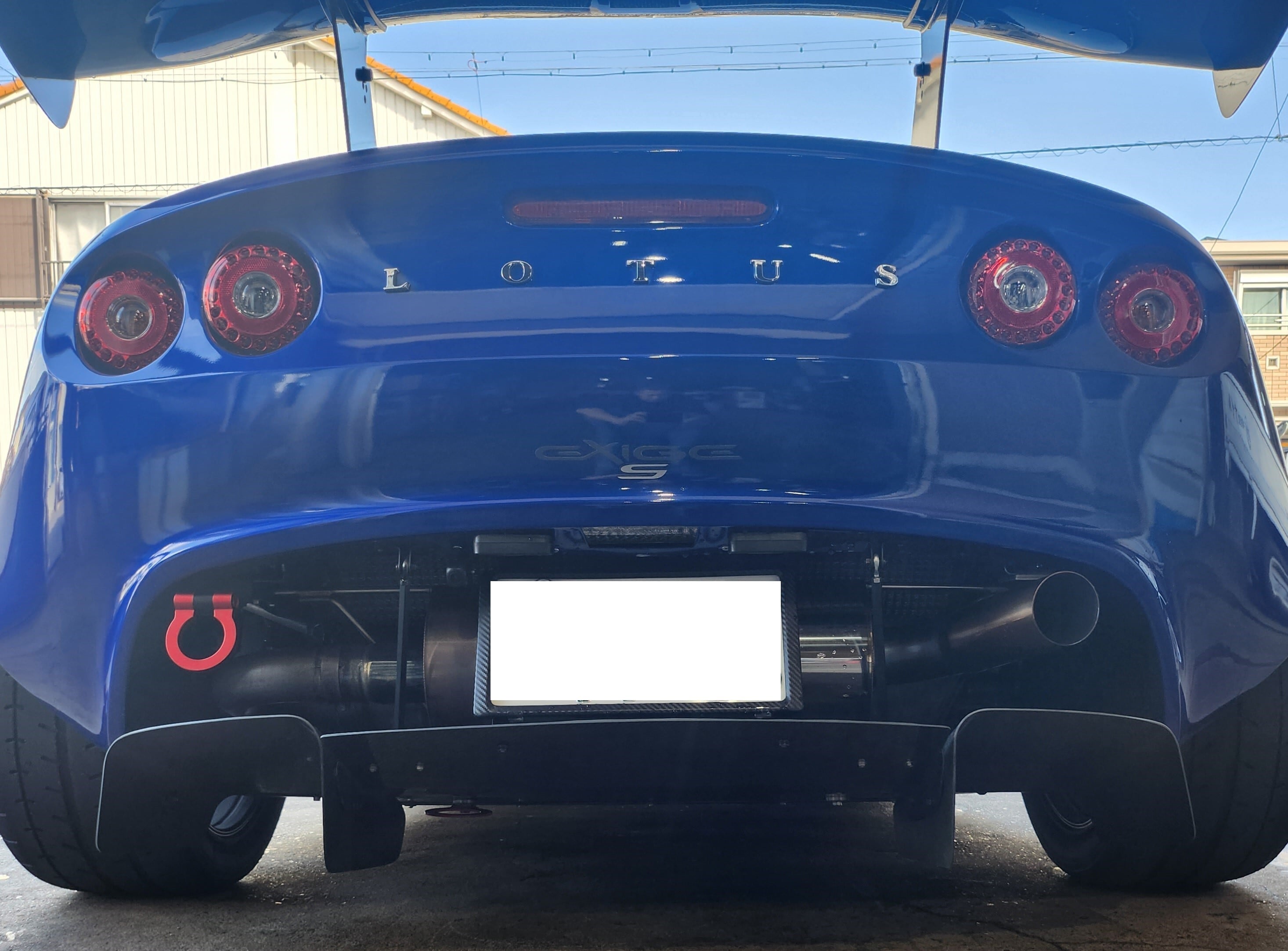 ロータス　エリーゼ・エキシージS2 リア牽引フック ロータス OUTERPLUS リア牽引フック