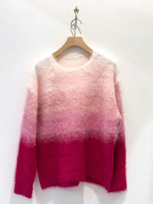 グラデーションニット