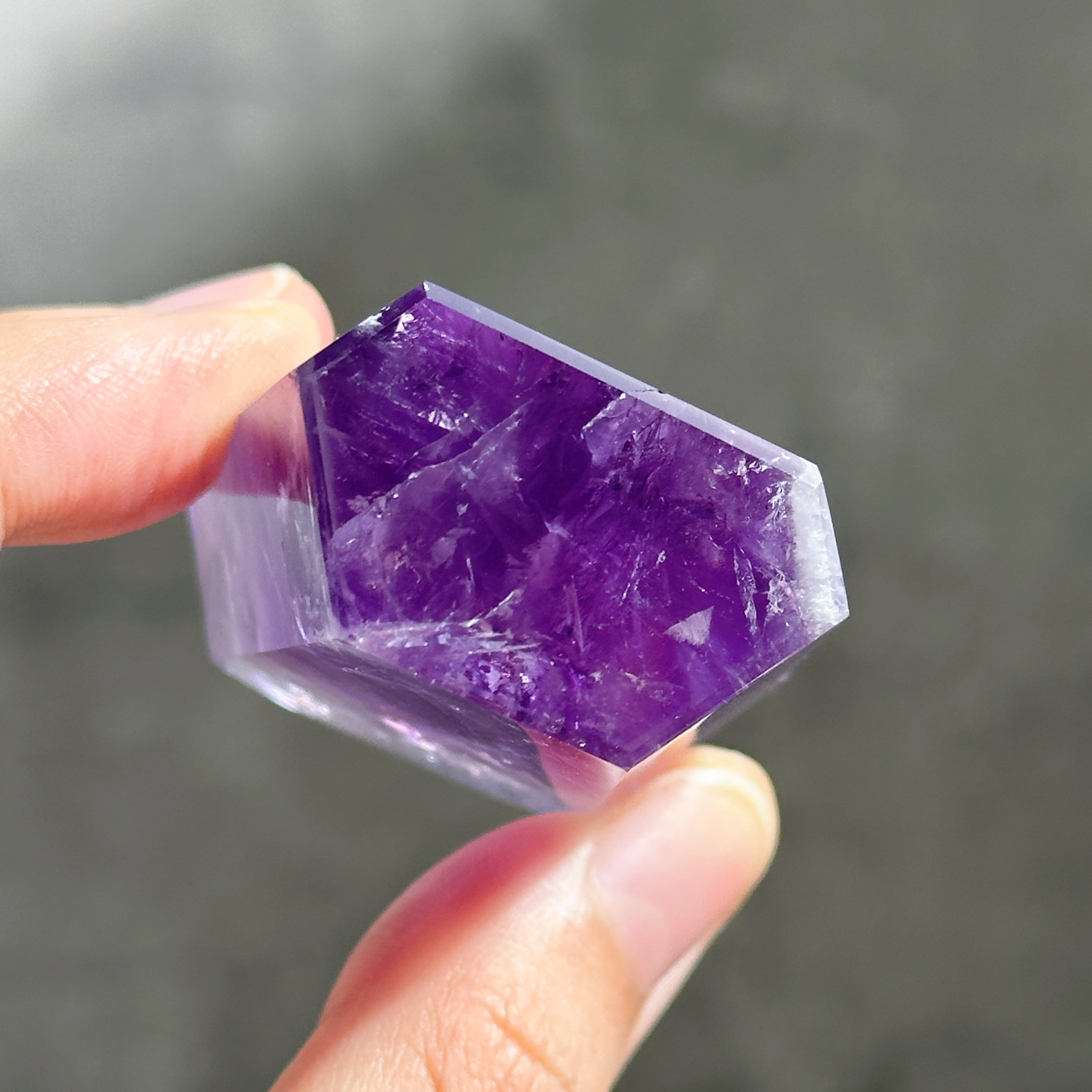 バイーア産ファントムアメジスト タワー55◇ Phantom Amethyst