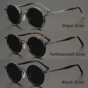 Titanium Acetate Sunglasses -oval- / チタン アセテート サングラス -オーバル-