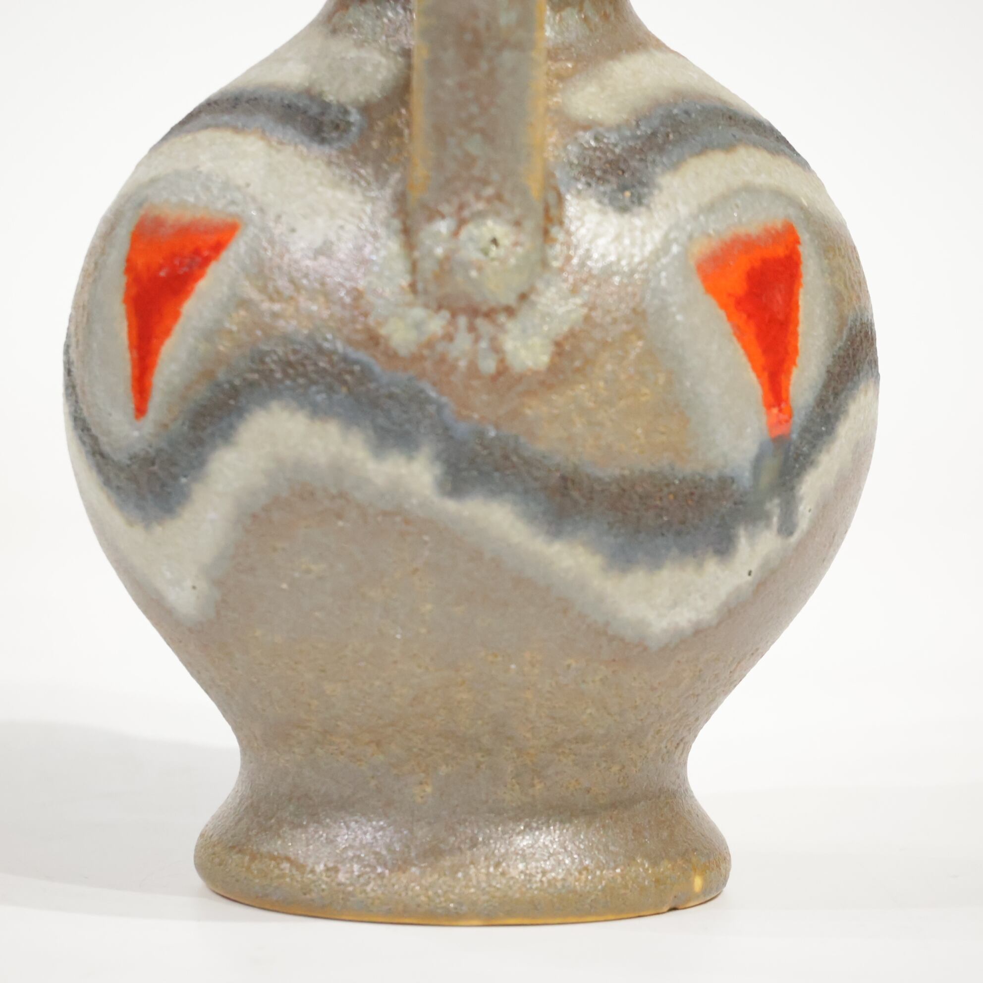VEB Haldensleben-- 16.4cm | Fat Lava & German Art Pottery