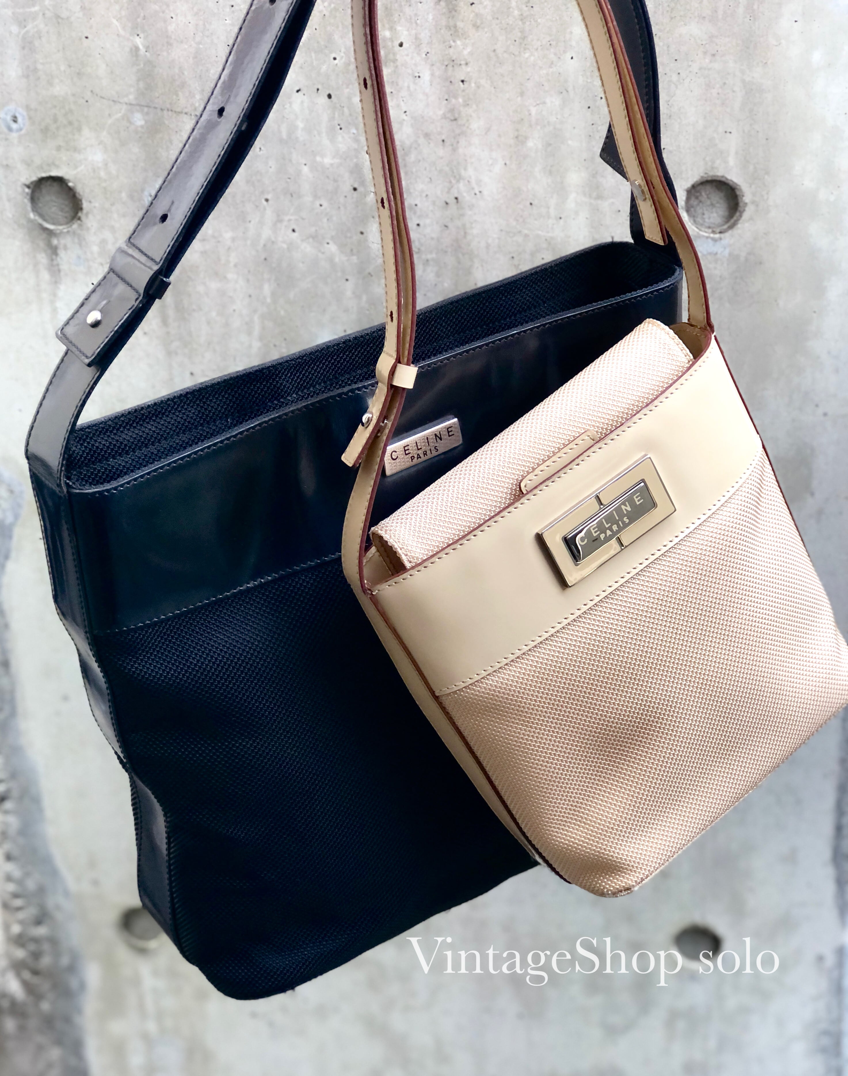 セリーヌ エナメル トートバッグ CELINE